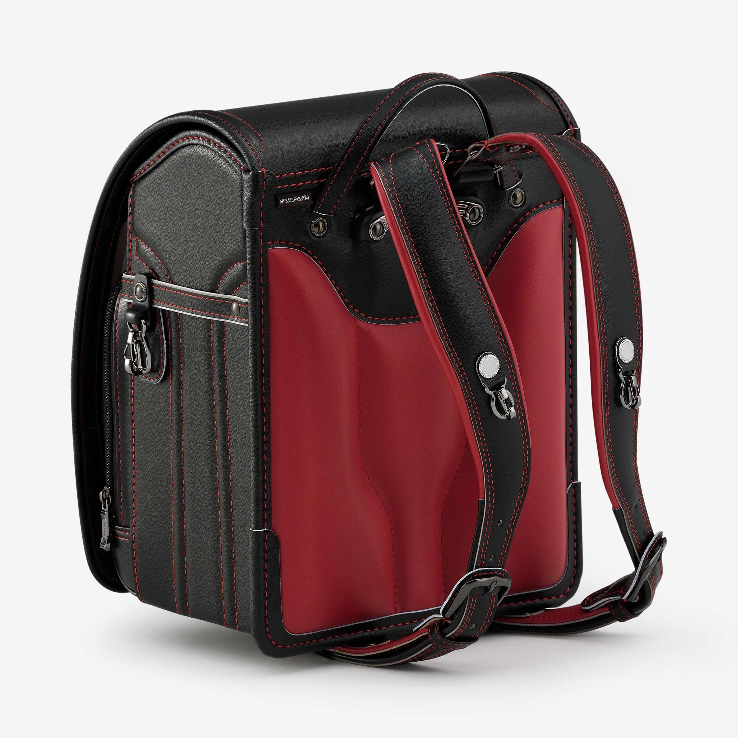 No.34  レザーボルカ ブラック/レッド(リアカラー) 2027